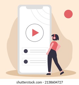 Design small scene background vector material resources