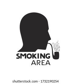 Design of smoking area message