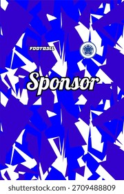Diseño de fútbol, patrón de Vector de fútbol, textura, uniforme, jersey, abstracto, fondo, ciclismo, ilustración, estilo, ropa deportiva, maqueta,