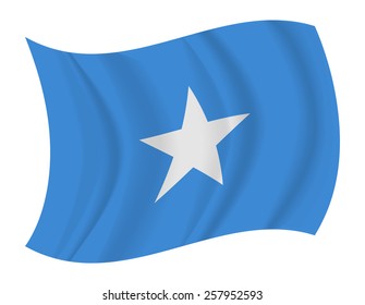 design Somalia flag waving vector