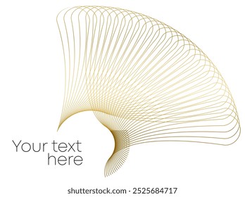 Design for Spa, Yoga, Relaxation, Wellness, Organic for Web-design, Banner, Brochure, package. Icon, Logo, and Background made of Circular Dots, wave Lines, and Spirals. Patterns
