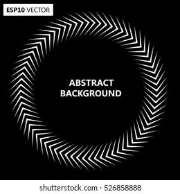 Design spiral backdrop. Abstract monochrome background. No gradient