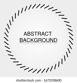 Design spiral dots backdrop. Abstract monochrome background. No gradient