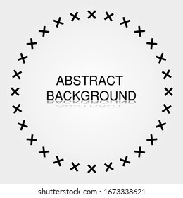 Design spiral dots backdrop. Abstract monochrome background. No gradient