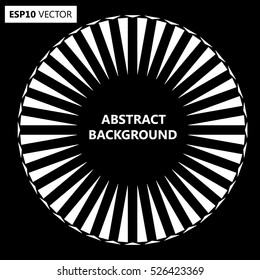 Design spiral dots backdrop. Abstract monochrome background. No gradient