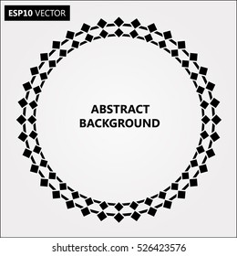 Design spiral dots backdrop. Abstract monochrome background. No gradient