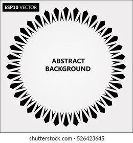 Design spiral dots backdrop. Abstract monochrome background. No gradient