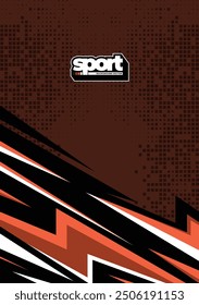 DESIGN SPORTS BACKGROUND FOR SUBLIMATION JERSEY