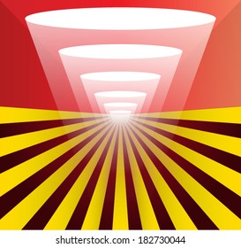 Design of spot light way
