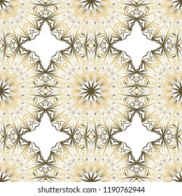 Design for square fashion print. For pocket, shawl, textile, bandanna. Seamless floral pattern. Vector illustration
