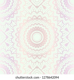 Design For Square Fashion Print. For Textile, fabric printa. Seamless Floral Pattern. Vector Illustration