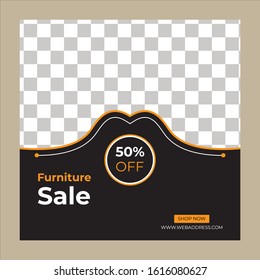 Design square web banners for social media with place for photo, diagonal transparent color elements. Square templates for publications and advertising For Business.