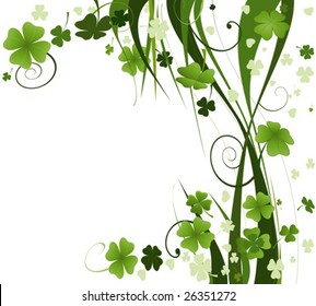 design for the St. Patrick's Day