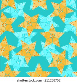 Design star element pattern. Abstract star vector template beckground