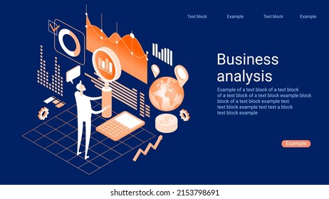 Design statistical and Data analysis for business finance investment concept. Office worker are studying the infographic, the analysis of the evolutionary scale vector. 
