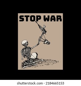 a design for a stop war campaign, can be used for any purpose.