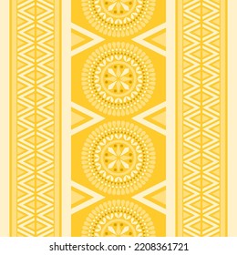 design for straight down fashion background, wallpaper, batik, fabric, clothing, and wrapping. Geometric ethnic pattern traditional, Moroccan kaftans circle and triangle seamless art embroidery style.
