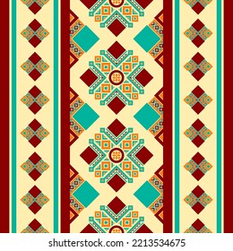 design for straight down fashion background, wallpaper, batik, fabric, clothing, and wrapping. Geometric ethnic pattern traditional, Moroccan kaftans tribe line diamond seamless art embroidery style.