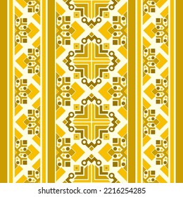 design for straight down fashion background, wallpaper, batik, fabric, clothing, and wrapping. Geometric ethnic pattern traditional, Moroccan kaftans gold modern symbol seamless art embroidery style.
