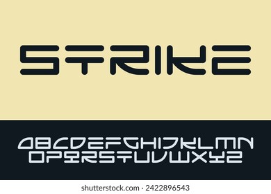 Design Strike Typeface Alphabet Typography Font Letter Text