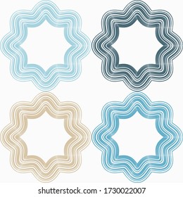 The design of the strips. Patterned texture. Ethnic boho ornament. Seamless background. Vector illustration for web design or print.