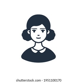 The design of the student people glyph icon vector illustration, this vector is suitable for icons, logos, illustrations, stickers, books, covers, etc.