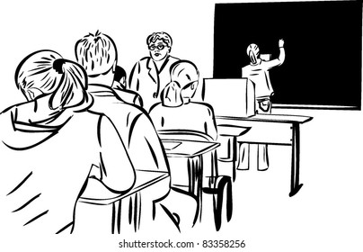 Student Drawing Images, Stock Photos & Vectors | Shutterstock