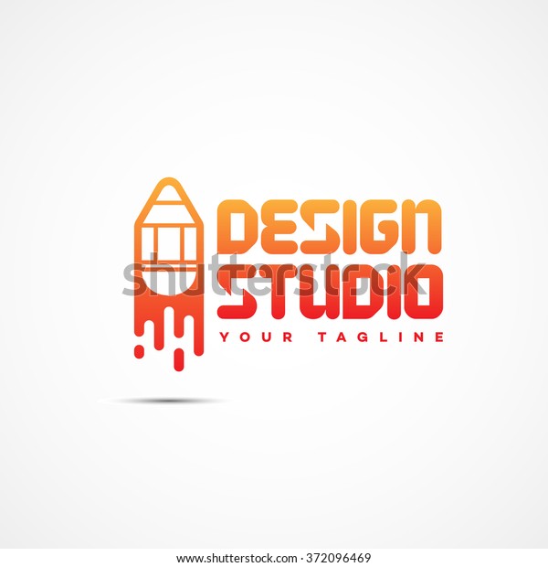 Design Studio Logo Template Design Vector Stock Vector Royalty