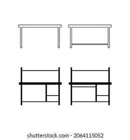 design for study desk and work desk