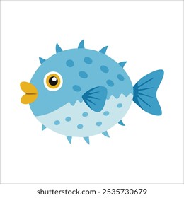 Design of Stunning sea fish illustration