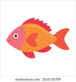 Design of Stunning sea fish illustration