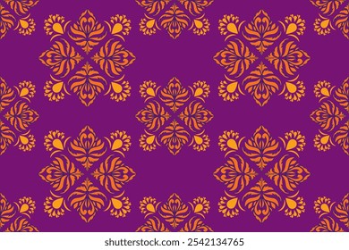 El estilo de diseño es floral Diseño para usar con alfombra, Fondo de pantalla, envoltura, tela, ropa, alfombra, fundas de almohadas