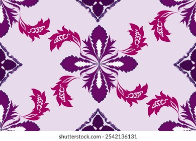 El estilo de diseño es floral Diseño para usar con alfombra, Fondo de pantalla, envoltura, tela, ropa, alfombra, fundas de almohadas