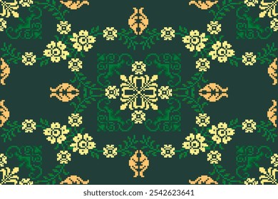 El estilo de diseño es floral Diseño para usar con alfombra, Fondo de pantalla, envoltura, tela, ropa, alfombra, fundas de almohadas