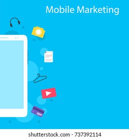 Design style mobile marketing collection