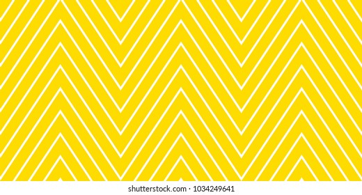 Design summer background chevron pattern stripe seamless yellow and white.