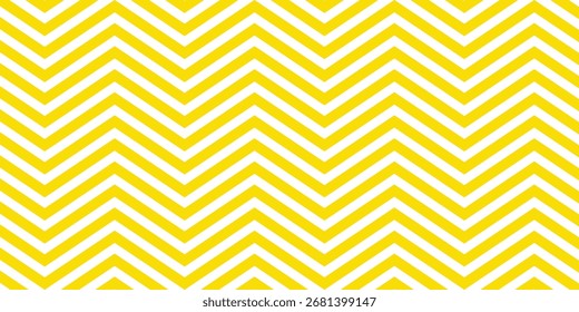 Design summer background chevron pattern stripe seamless yellow and white.
