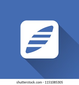 design of Surfboard icon