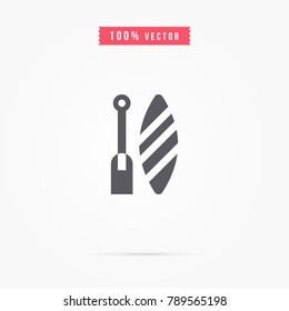 design of Surfboard icon