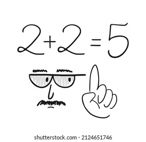 Diseño del dibujo para el habla del profesor