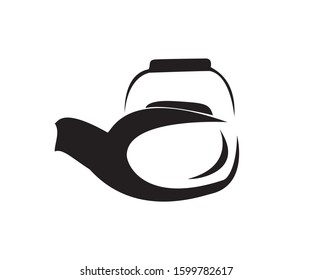 design teapot vector icon