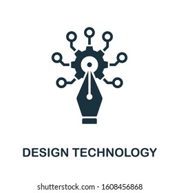 Design Technology icon. Simple element. Filled Design Technology icon for templates, infographics and more.