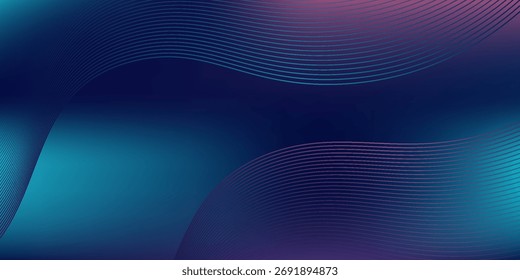 Tecnologia de design partículas linhas malha fundo simples abstrato