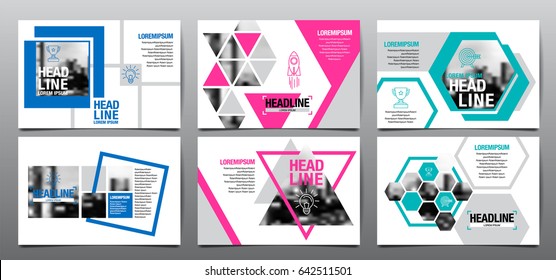 Design Template,  Abstract Background, presentation, vector Illustration