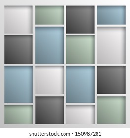 Design template abstract squares background ./ can use for background printing / presentation background / simply /