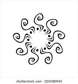 Design template abstract style vector