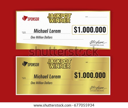 Design Template Award Winning Check Background Stock Vector Royalty Free 677055934 Shutterstock Award Check Template