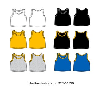 Design template baby vest t shirt ,colorful design template sleeveless t shirt 