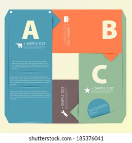 Design template banner for web