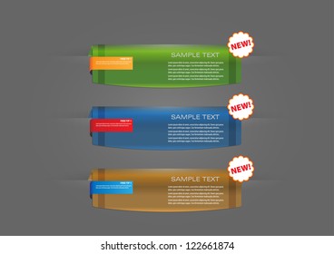 Design template banners